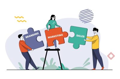 فروش یا بازاریابی یا برند